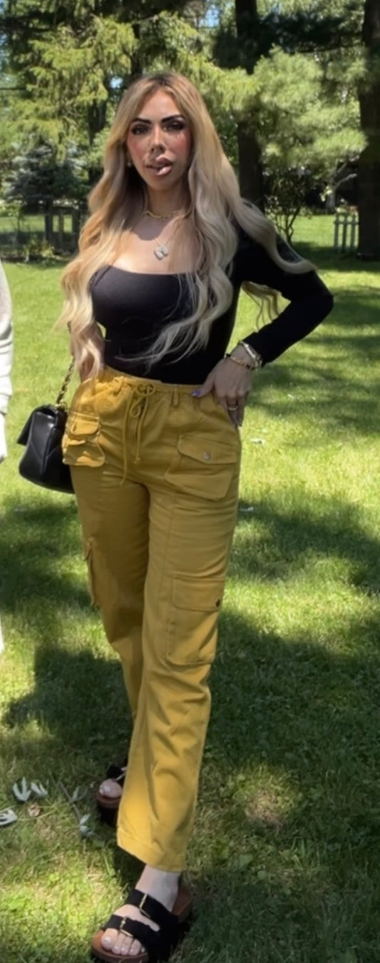 Yellow pants