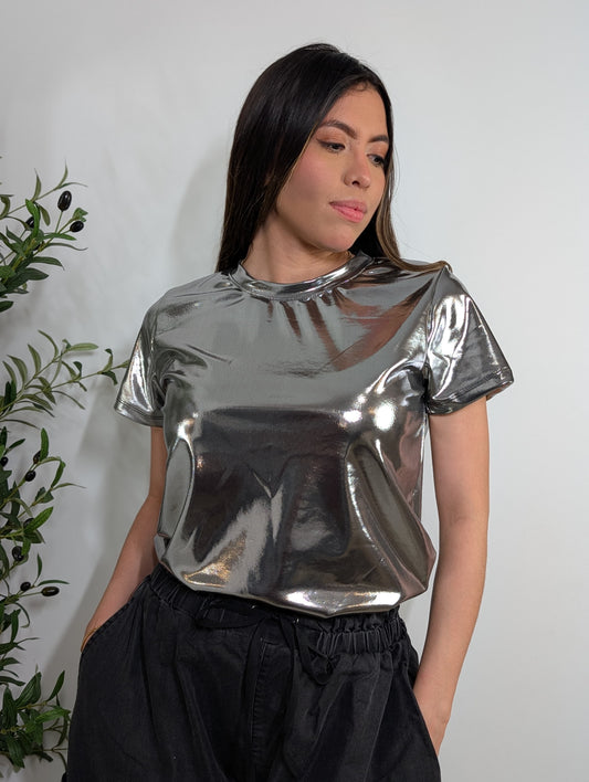 Blusa plata Lisa