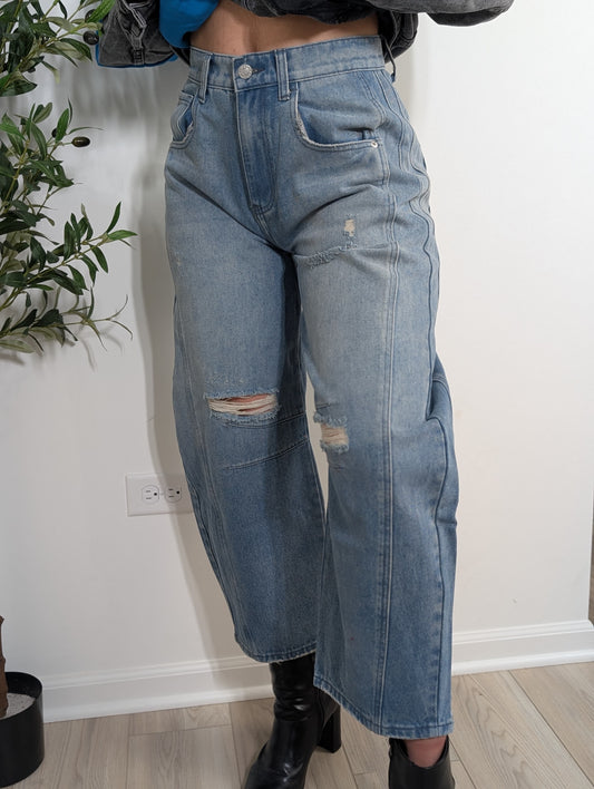 Pantalon barrel size small