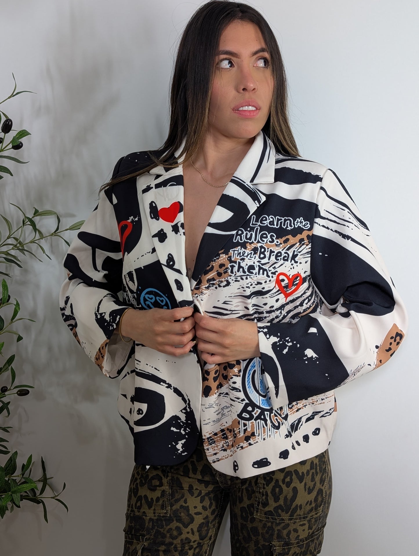 Blazer lady Gaga