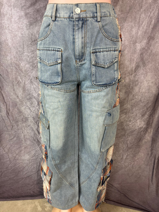 Jeans con bolsas