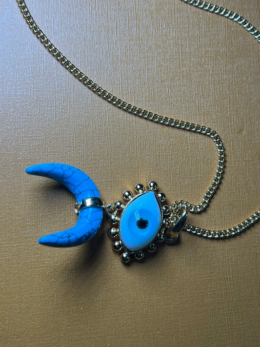 Cadena con Ojo azul